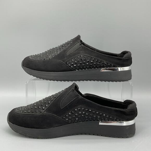 Kenneth Cole Reaction Women’s Cameron Slip-on Mule Sneakers Black Size 9M - Picture 2 of 10